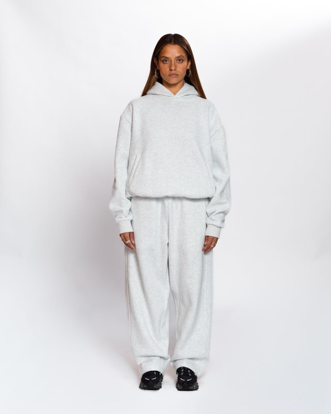 Baggy Trackies (Marle White)