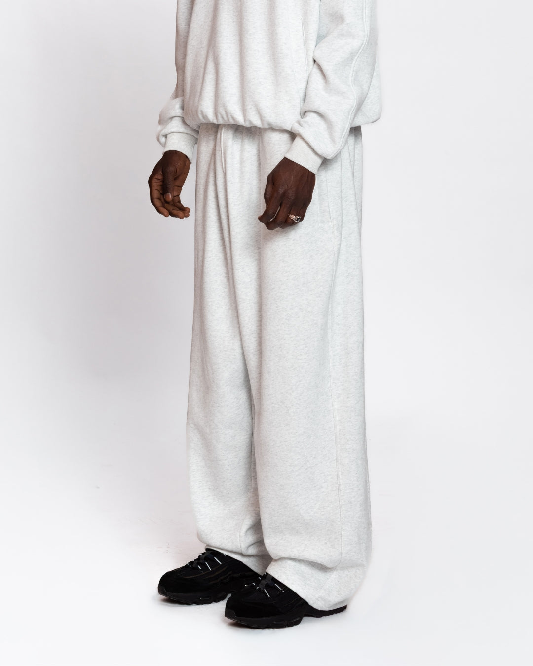 Baggy Trackies (Marle White)